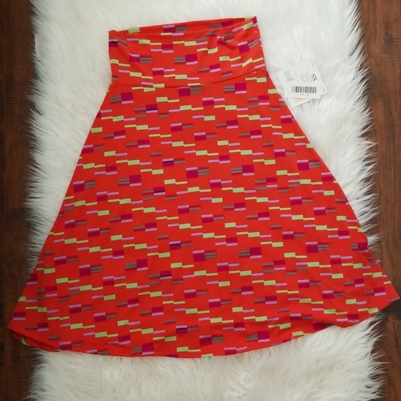 Lularoe Azure Skirt - Picture 1 of 6